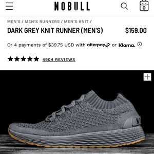 NOBULL Knit Runner Men’s 9.5 / Women’s 11